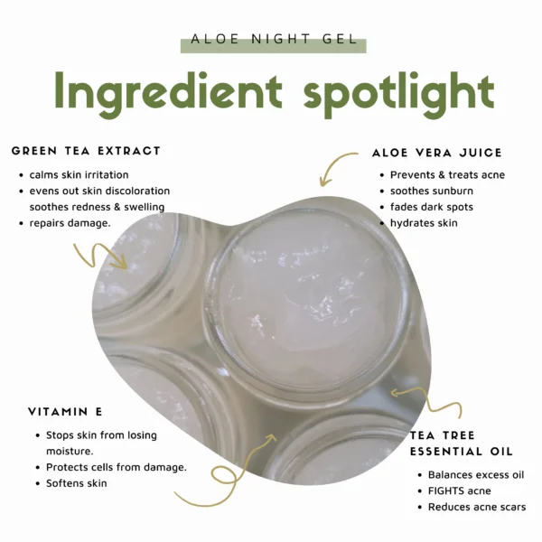 Aloe night gel
