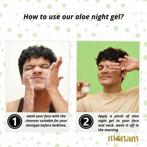 Aloe night gel