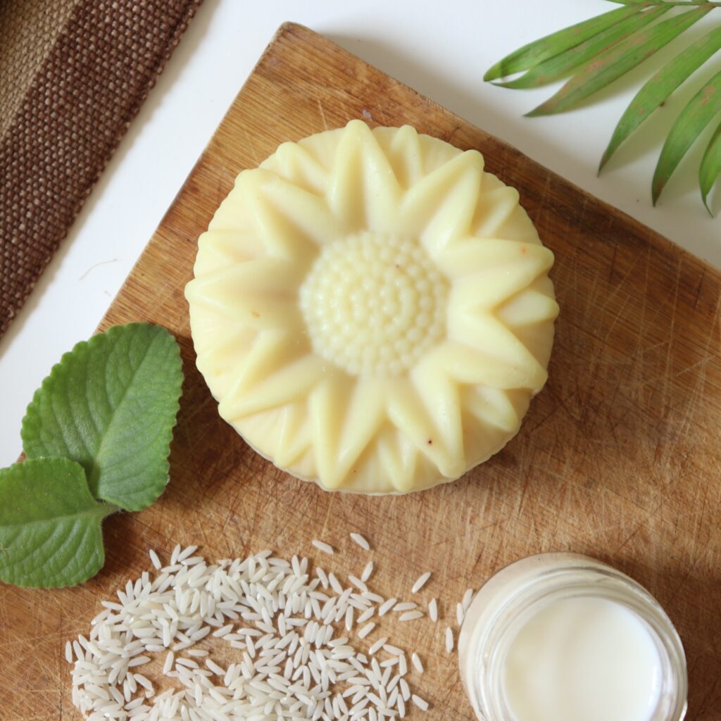 Pure Rice Milk Cold Processed Soap - for sensitive skin