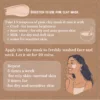 Pink clay mask