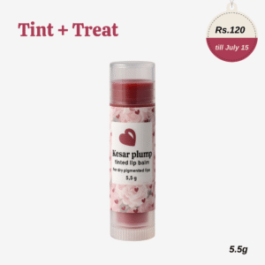 kesar plump tinted lip balm - tube