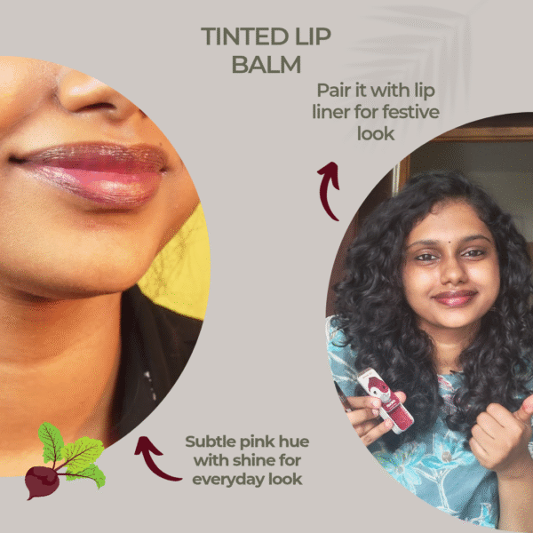 kesar plump tinted lip balm - tube